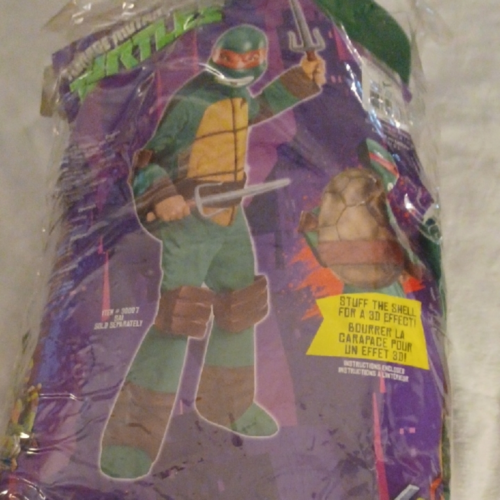 Raphael Teenage Mutant Ninja Turtle Halloween Costume Sz 12-14